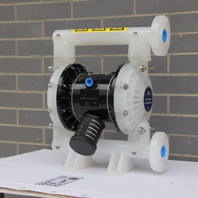 AOBL氣動(dòng)隔膜泵KES25系列工程塑料氣動(dòng)泵耐腐蝕材質(zhì)膜片可選