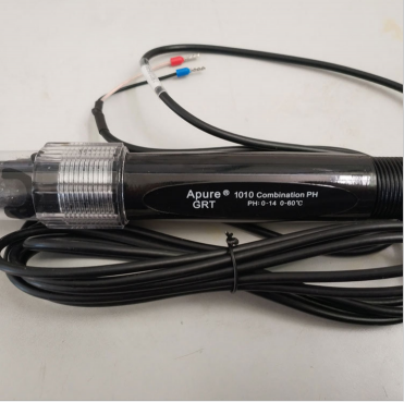 PH電極GRT1010愛(ài)普爾APURE工業(yè)在線塑殼溫補(bǔ)3米PH/ORP電極探頭