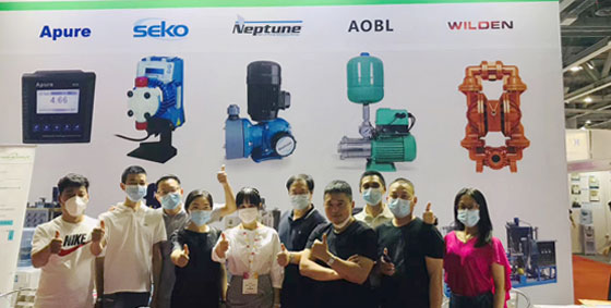 ?7月14-16日，為期3天的2020年廣東水展如期在廣州保利世貿(mào)博覽館隆重開幕。上海闊思電子有限公司攜多款水處理設(shè)備參展，受到眾多新老客戶、環(huán)保人士的認(rèn)可和青睞。